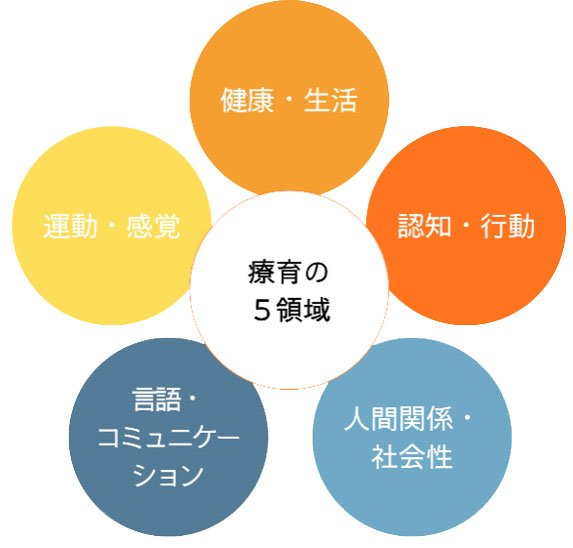 療育の5領域